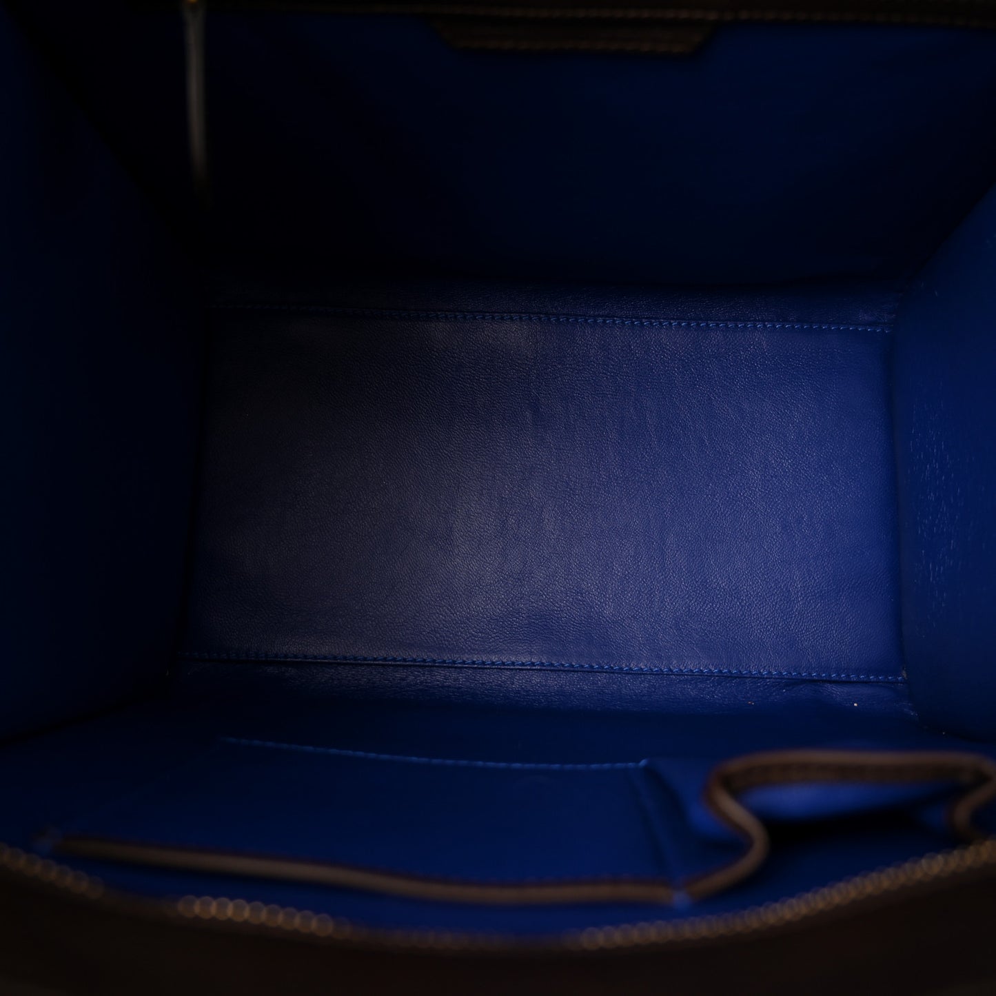 Smooth Calfskin Mini Tri-Color Luggage  Acajou