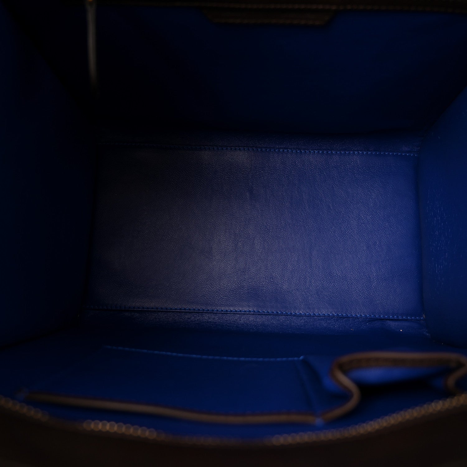 Celine Smooth Calfskin Mini Tri-Color Luggage  Acajou 5 of 10
