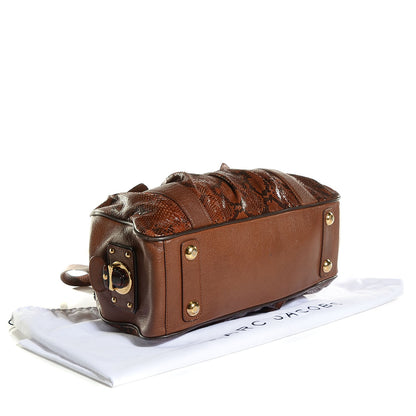 Marc Jacobs Python Satchel Cinnamon 4 of 9