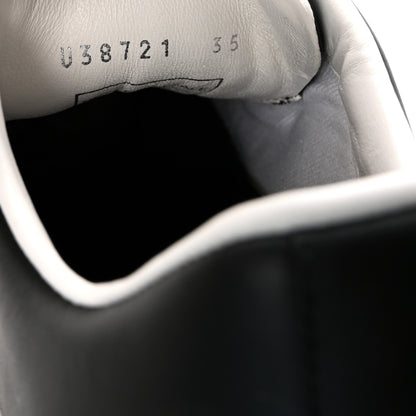 Chanel Calfskin CC Womens Uniform Sneakers 35 Black 9 of 9