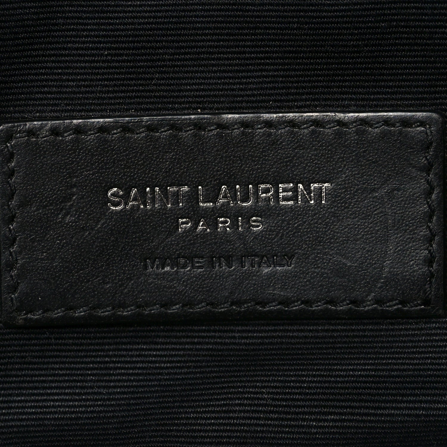 Saint Laurent Canvas Classic Belt Bag Black 6 of 10