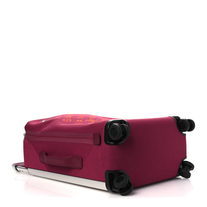 Louis Vuitton Knit Monogram Horizon Soft 55 Suitcase Fuchsia 7 of 33