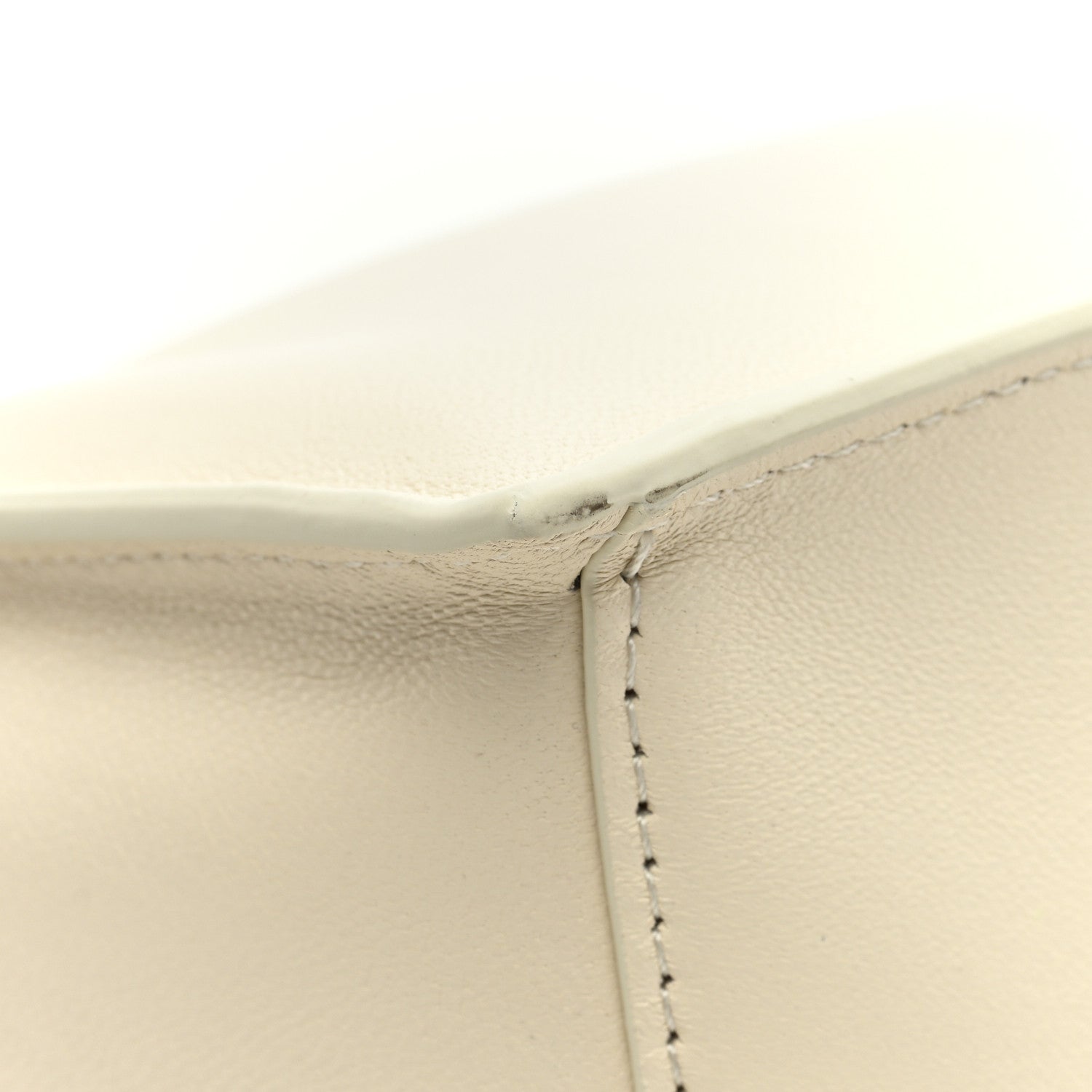 Jacquemus Smooth Calfskin La Pochette Rond Carre Light Ivory 9 of 9