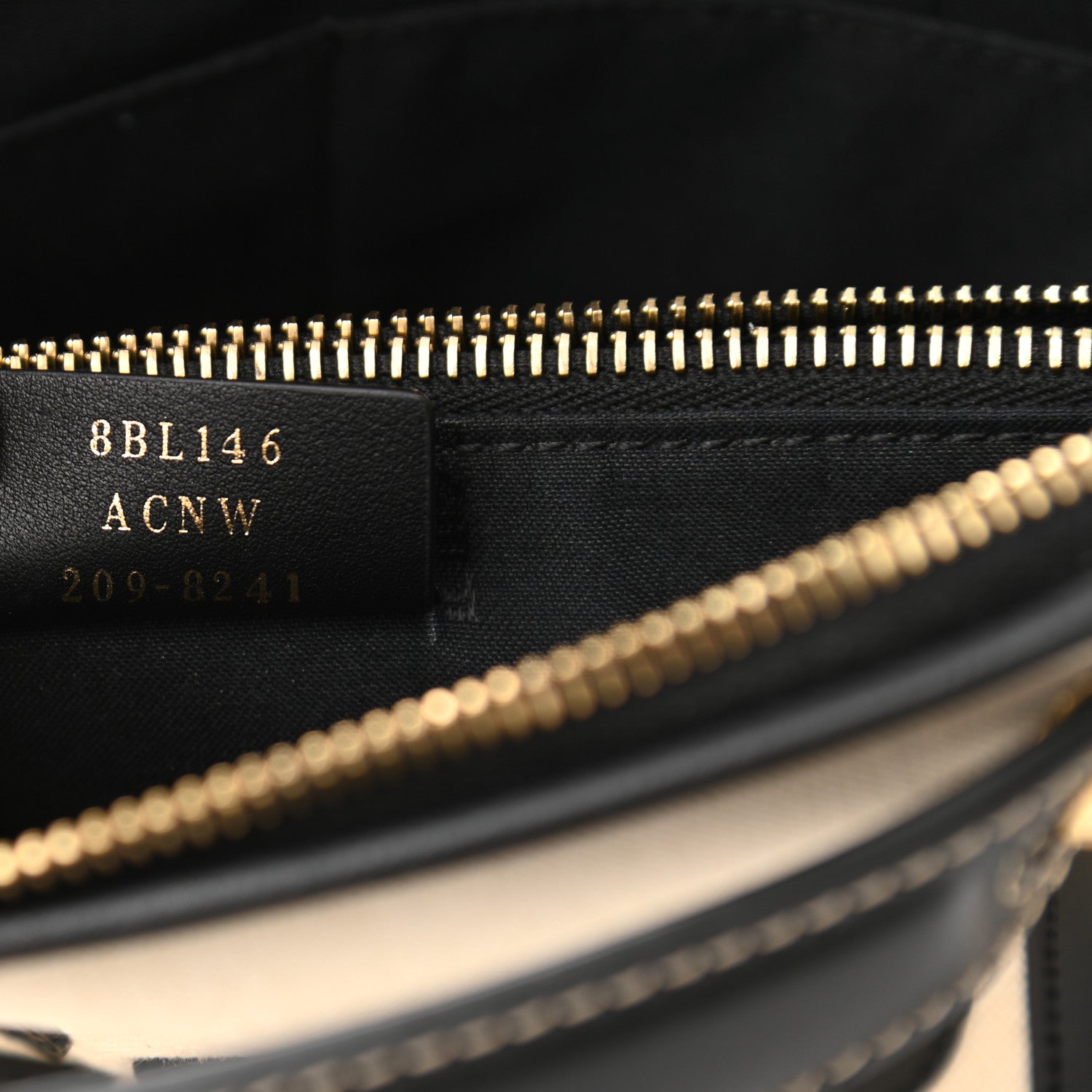 Fendi Canvas Vitello King Logo Embroidered Medium By The Way Boston Bag Grezzo Black 7 of 10