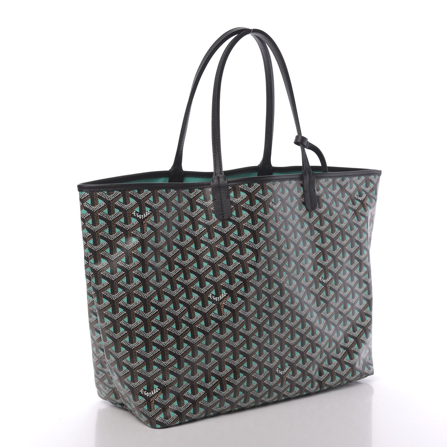 Goyard Goyardine Saint Louis Claire Voie PM Black Opaline 3 of 11