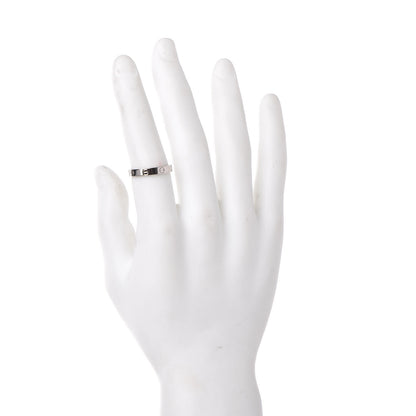 Cartier 18K White Gold 3.5mm LOVE Wedding Band Ring 61 9.5 3 of 10