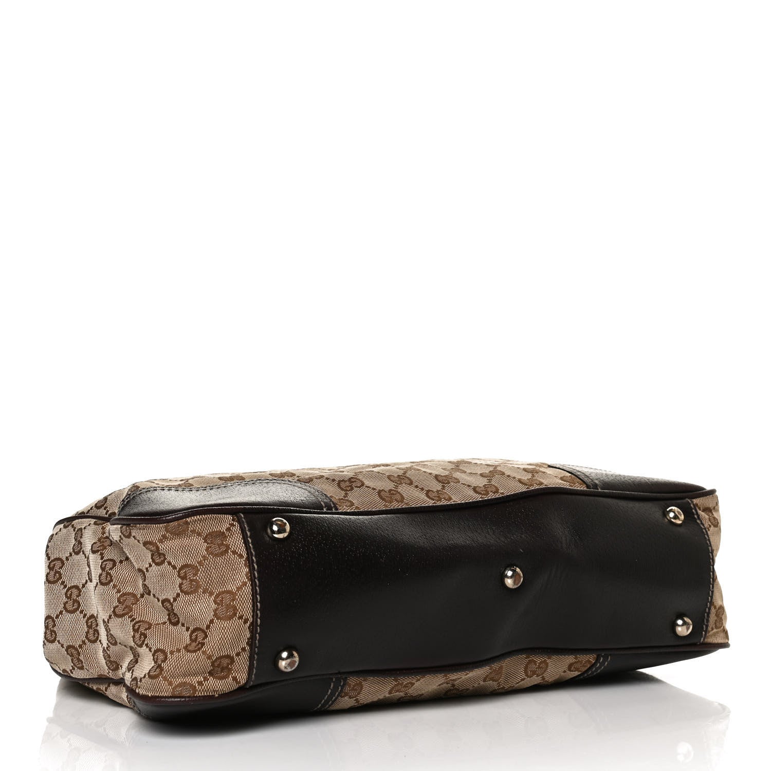 Gucci Monogram Medium Princy Tote Dark Brown 4 of 15