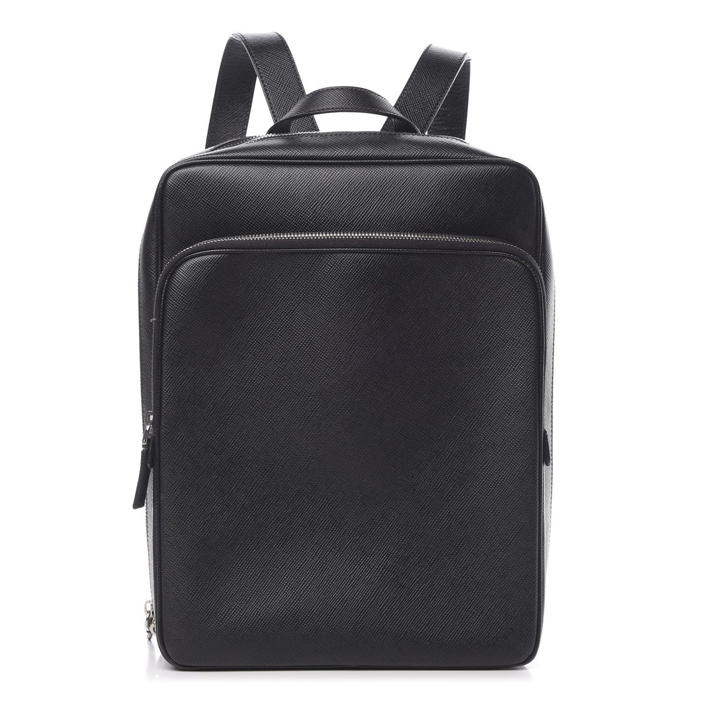 Saffiano Cuir Briefcase Backpack Black