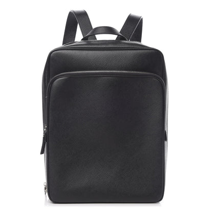 Prada Saffiano Cuir Briefcase Backpack Black 1 of 13