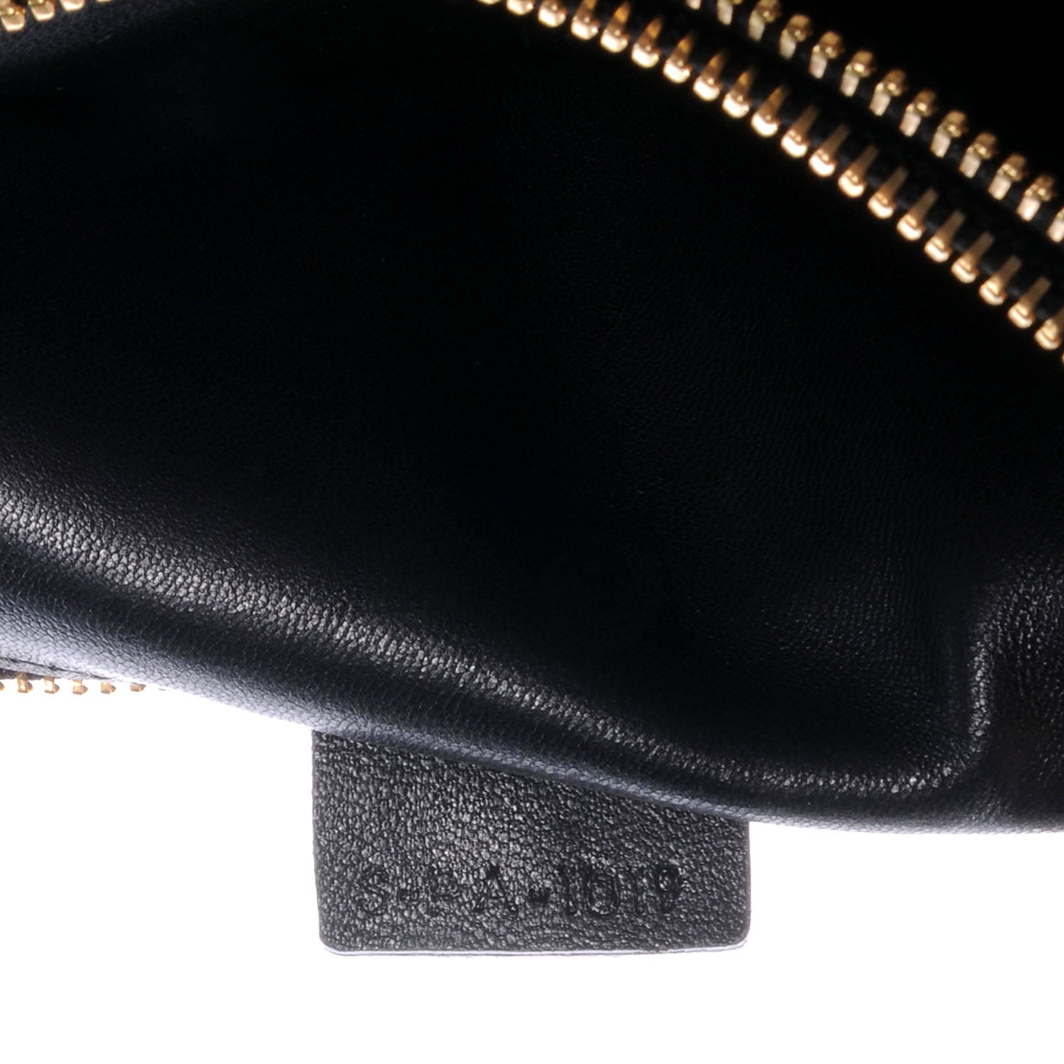 Celine Leather Solo Large Trio Cosmetic Pouch Black 8 of 9