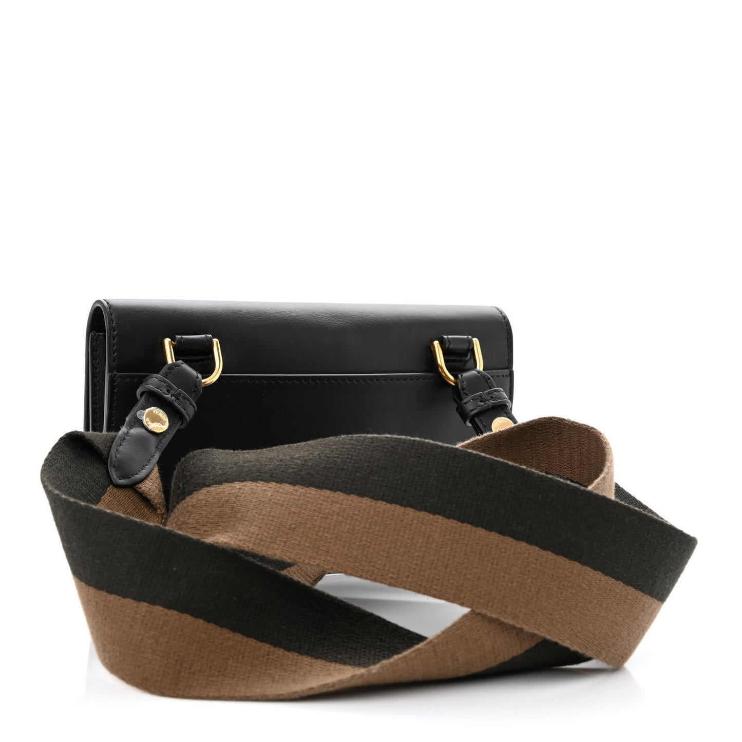 Vitello King Mini Flat Baguette Black
