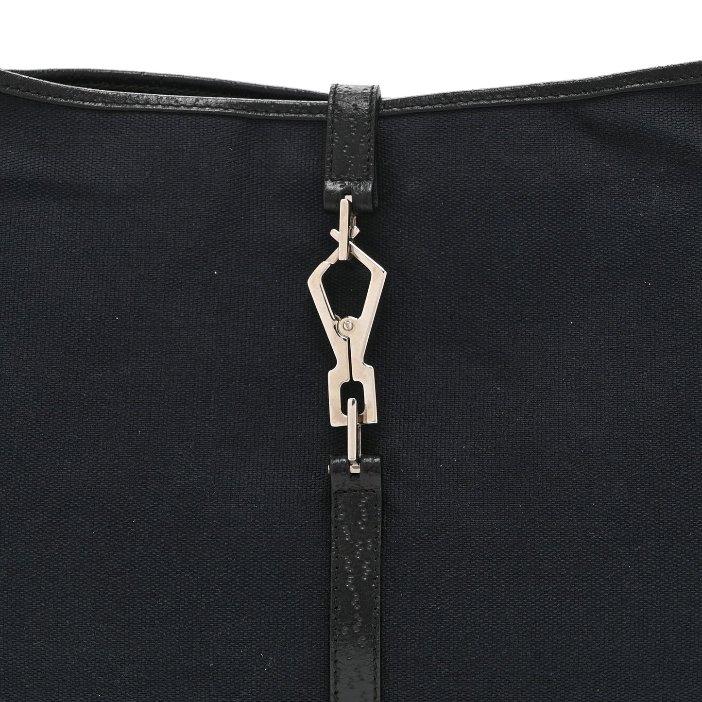 Canvas Small Jackie O Hobo Black