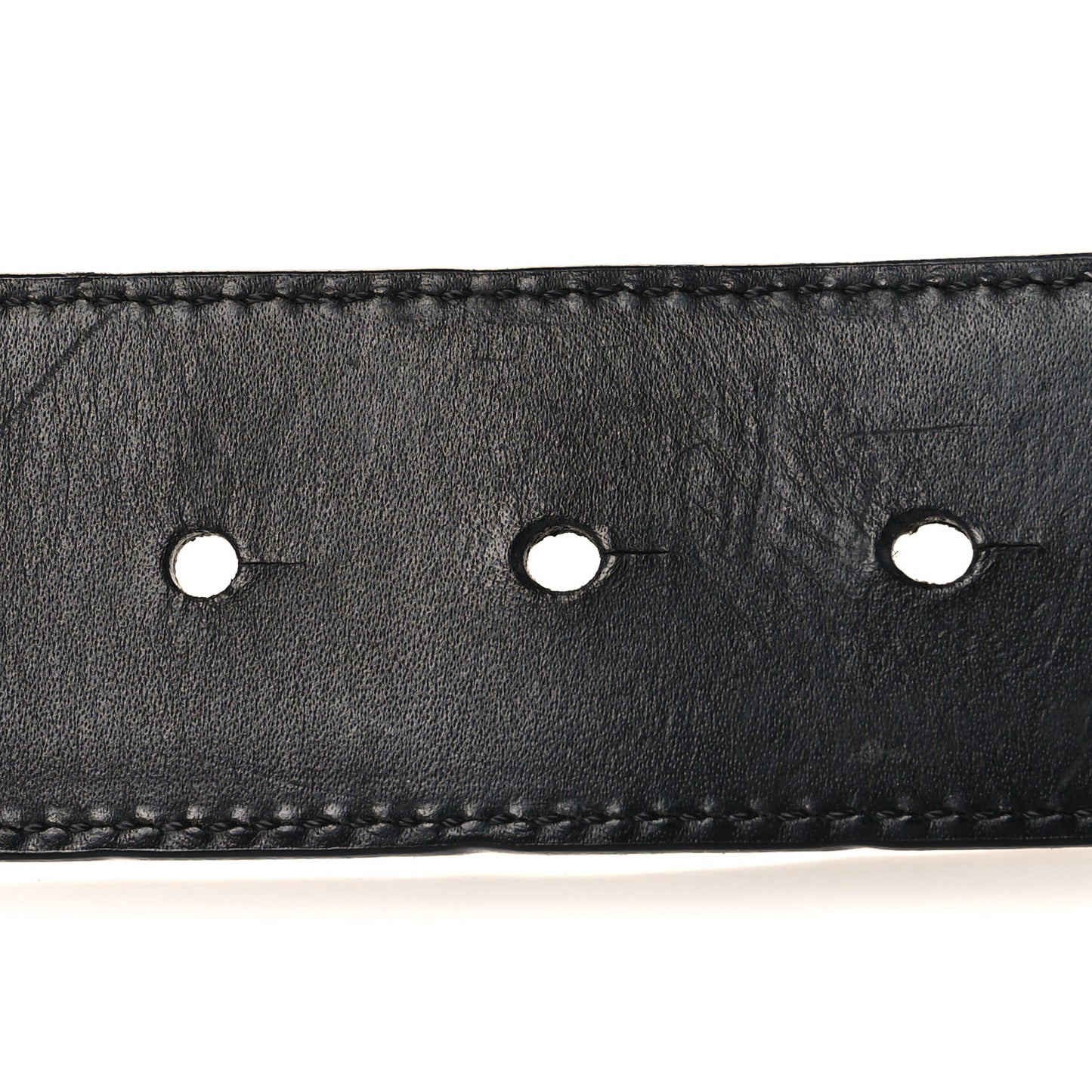 Textured Calfskin 4cm La Medusa 100 40 Belt 100 40 Black