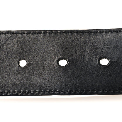 Versace Textured Calfskin 4cm La Medusa 100 40 Belt 100 40 Black 4 of 6