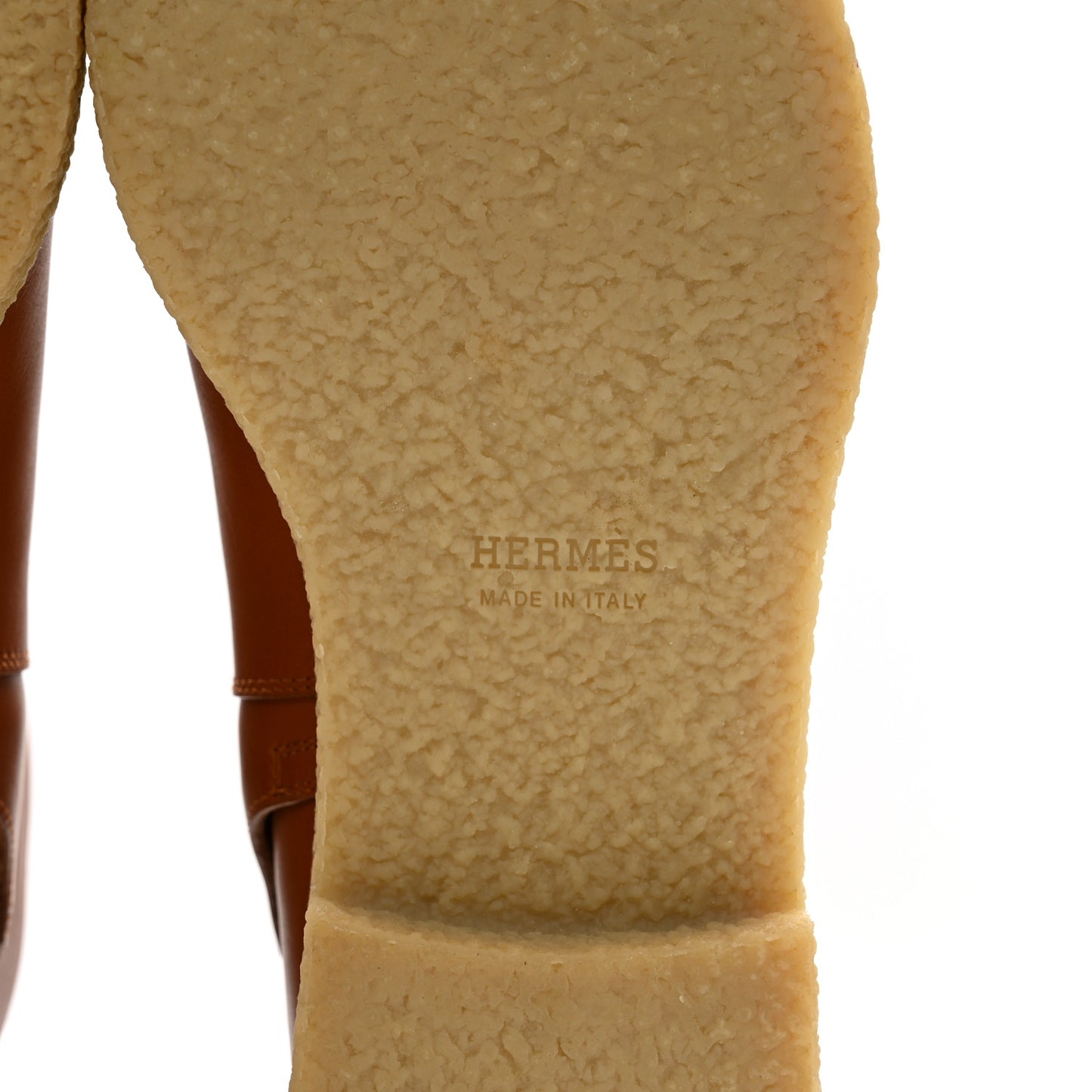 Heritage Calfskin Follow Ankle Boots 39 Naturel