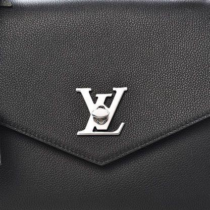 Louis Vuitton Soft Calfskin My Lockme Top Handle Black 9 of 9