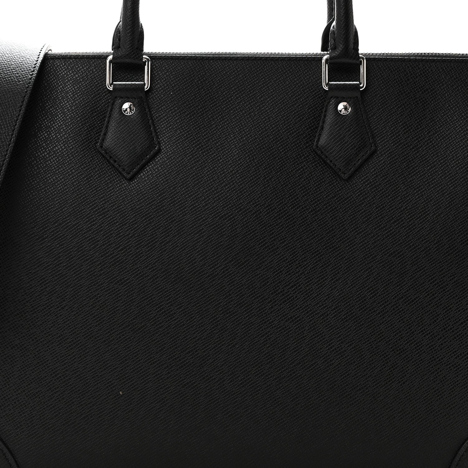 Louis Vuitton Taiga Slim Briefcase Black 7 of 9