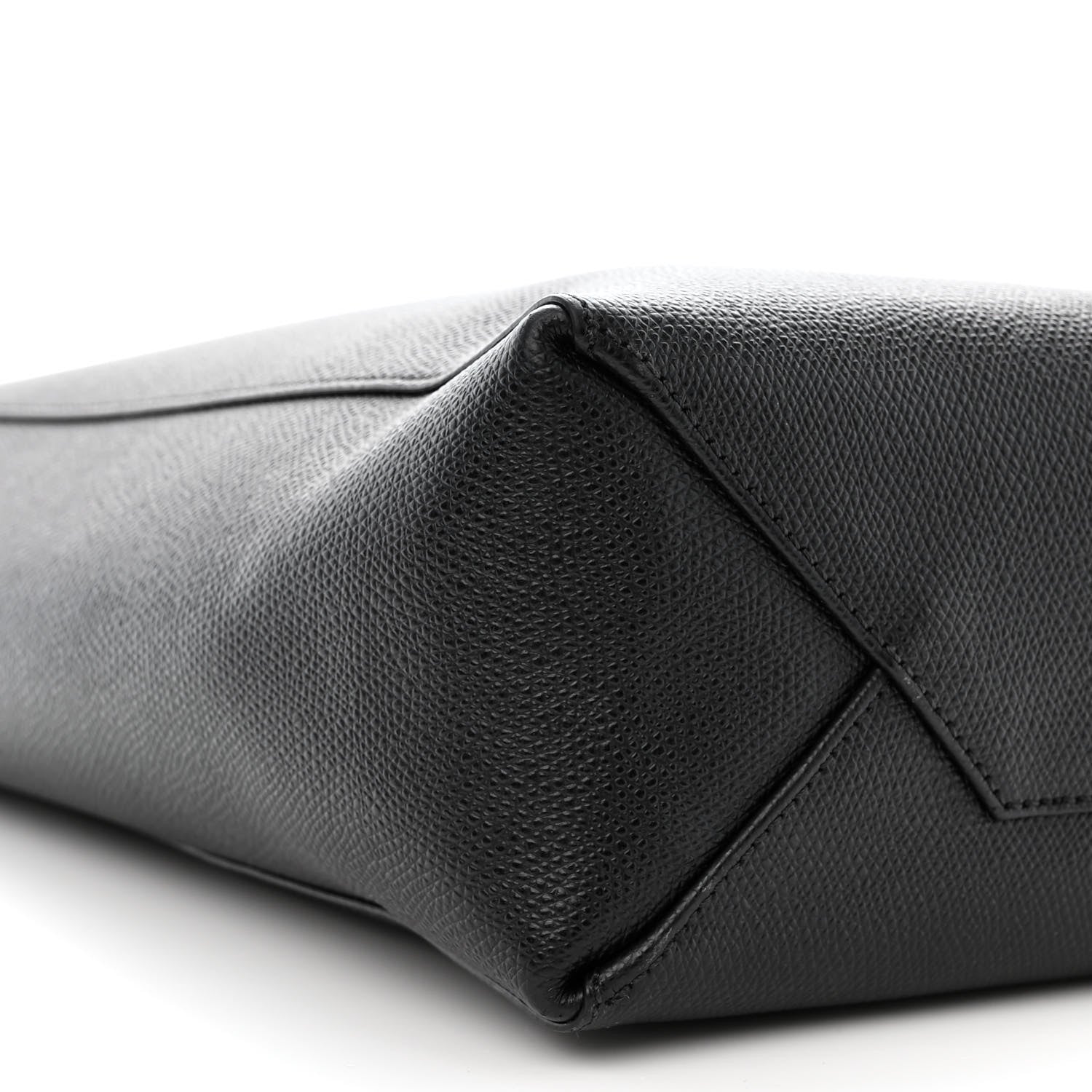 Celine Grained Calfskin Small Vertical Cabas Black 8 of 9