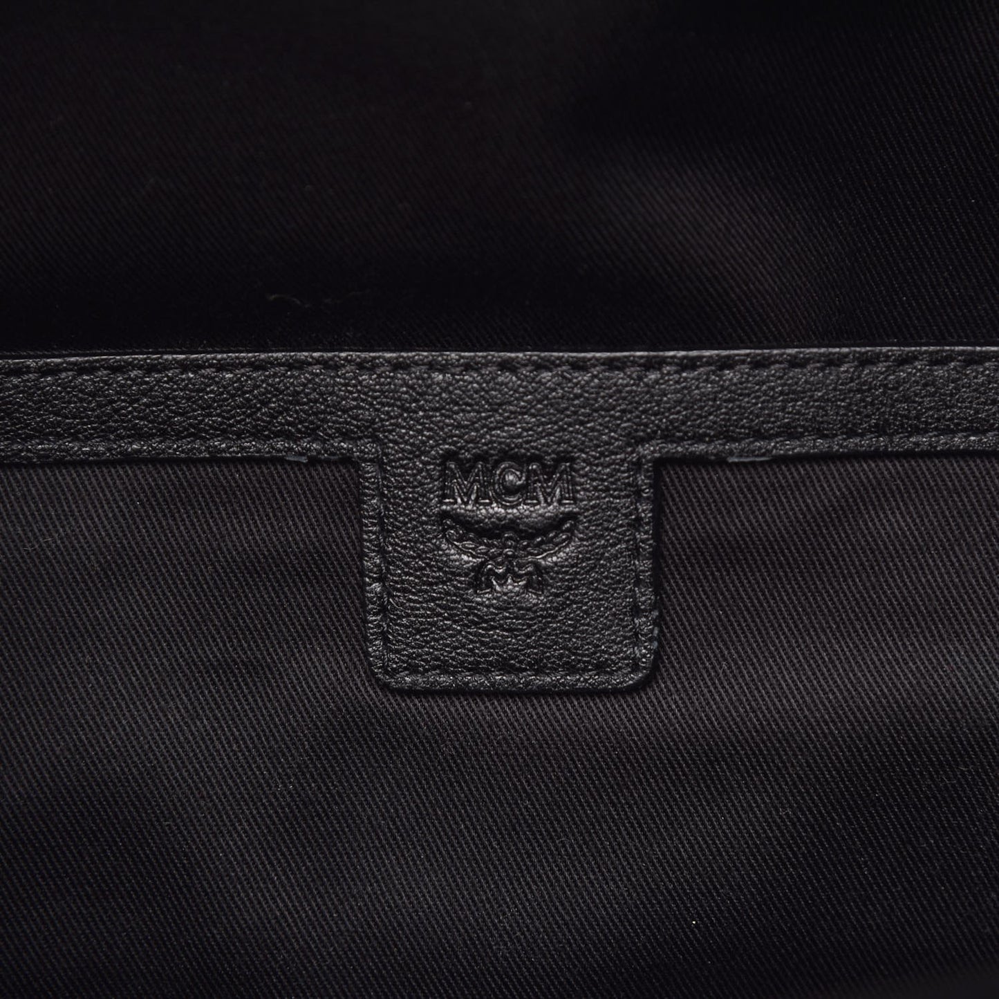 Calfskin Ottomar Medium Two Tone Monogram Backpack Black