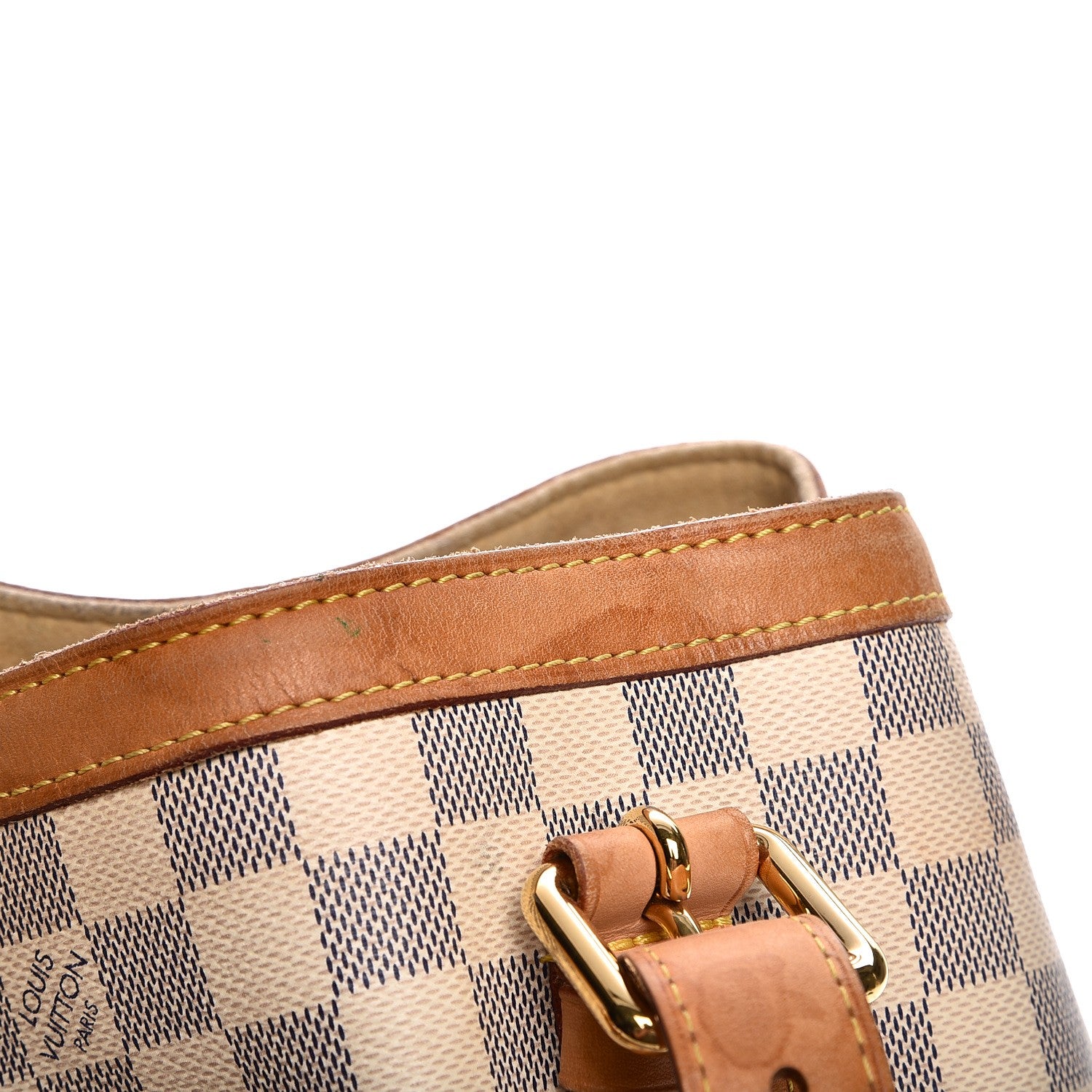 Louis Vuitton Damier Azur Hampstead MM 13 of 16