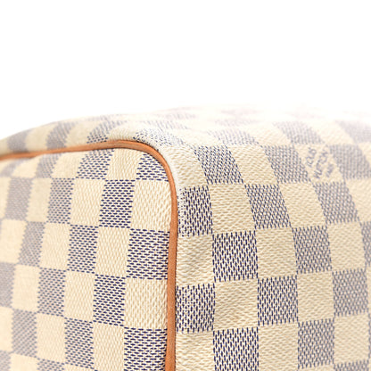 Louis Vuitton Damier Azur Speedy 30 10 of 16