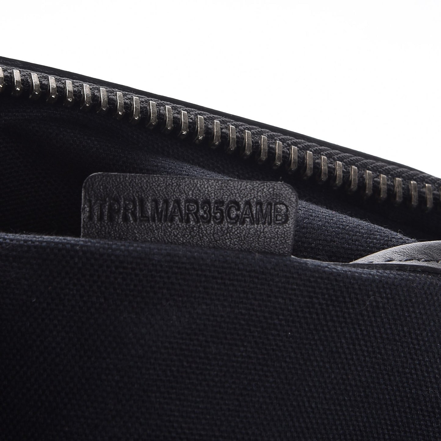Smoked Check Small Chain Bag Black