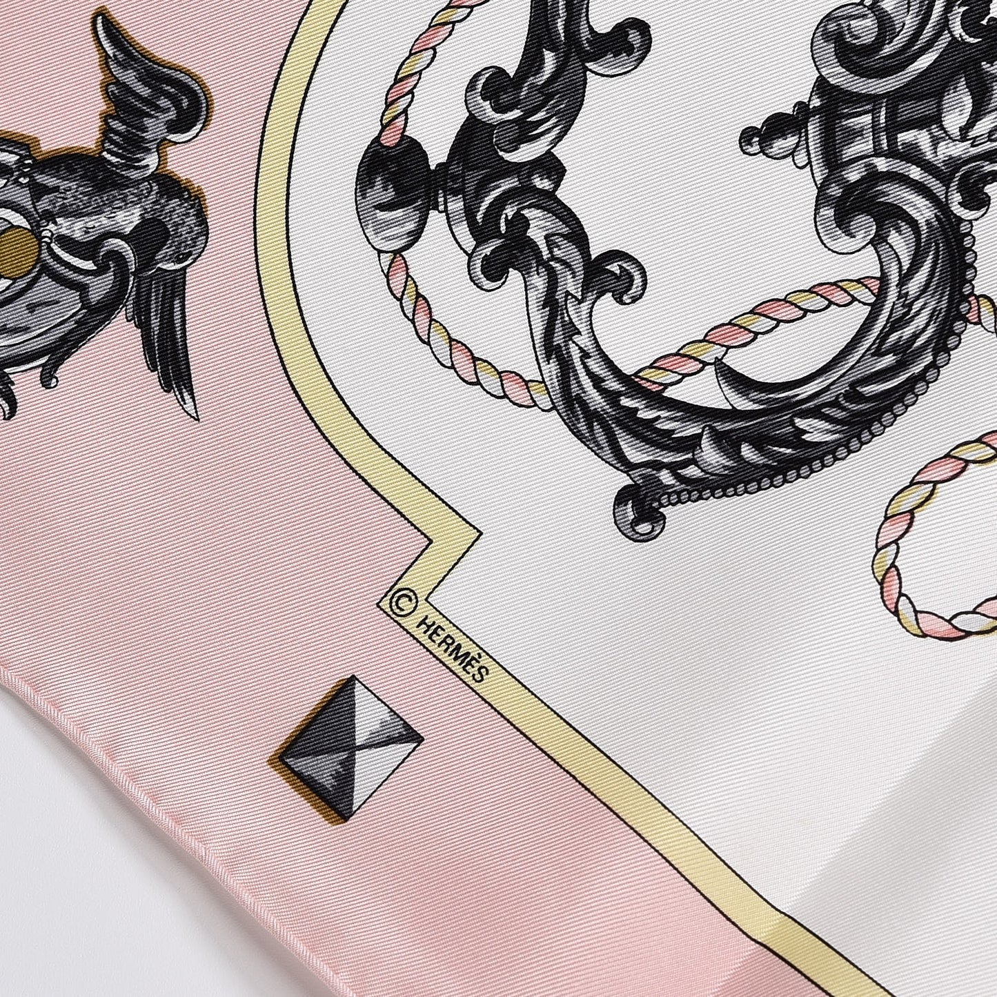 Silk Les Cles Scarf 90