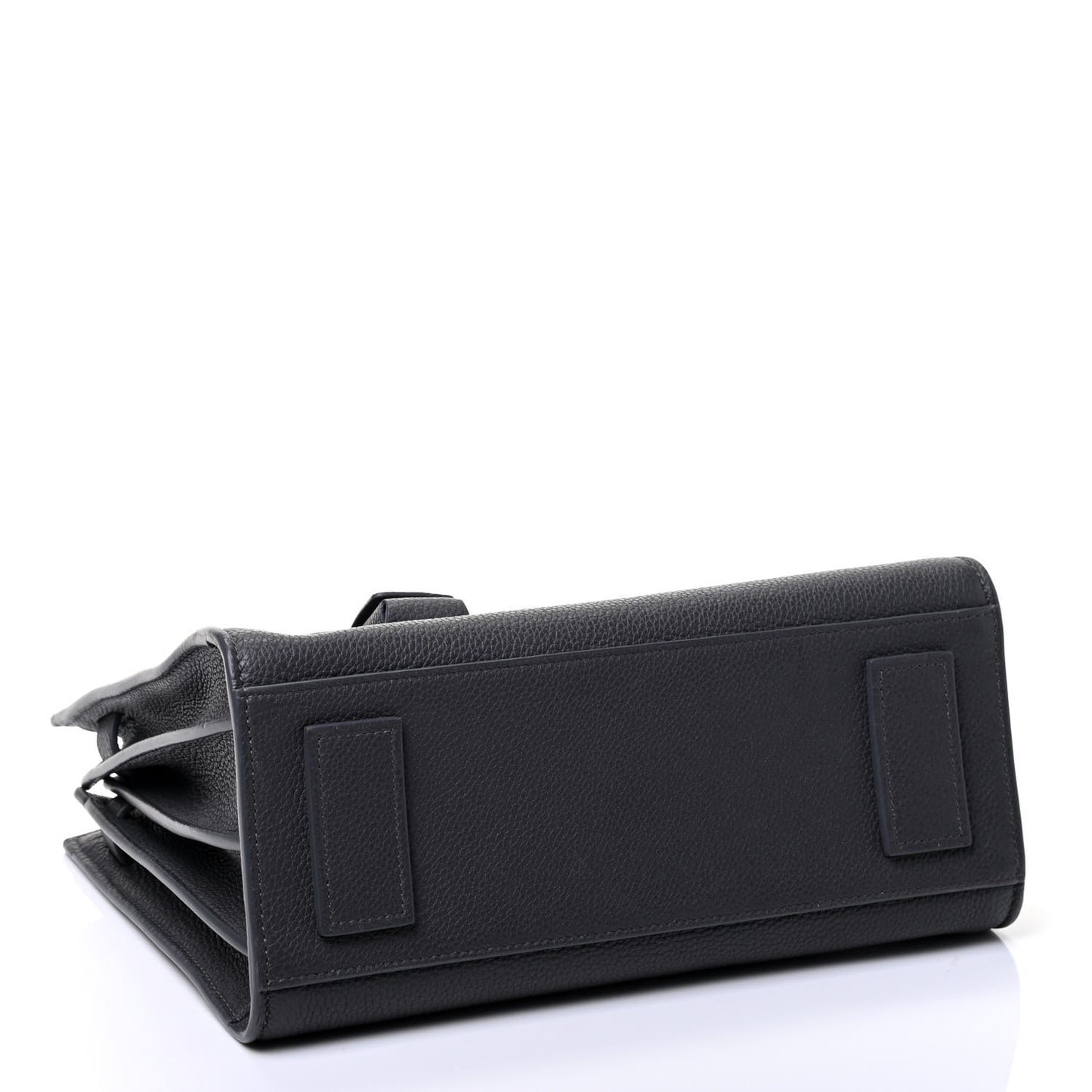 Grained Calfskin Baby Sac De Jour Souple Coal