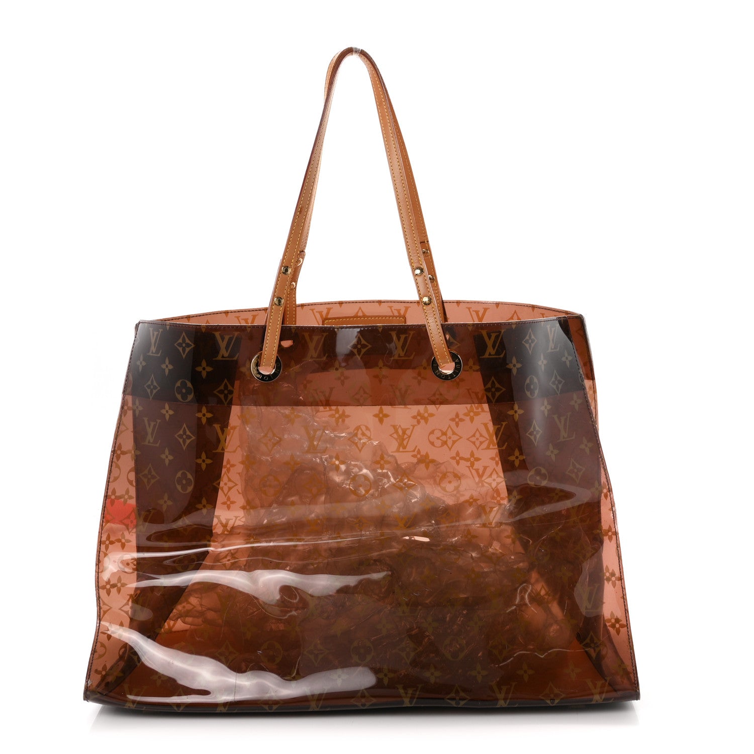 Louis Vuitton Vinyl Monogram Ambre Sac Cabas GM 1 of 9