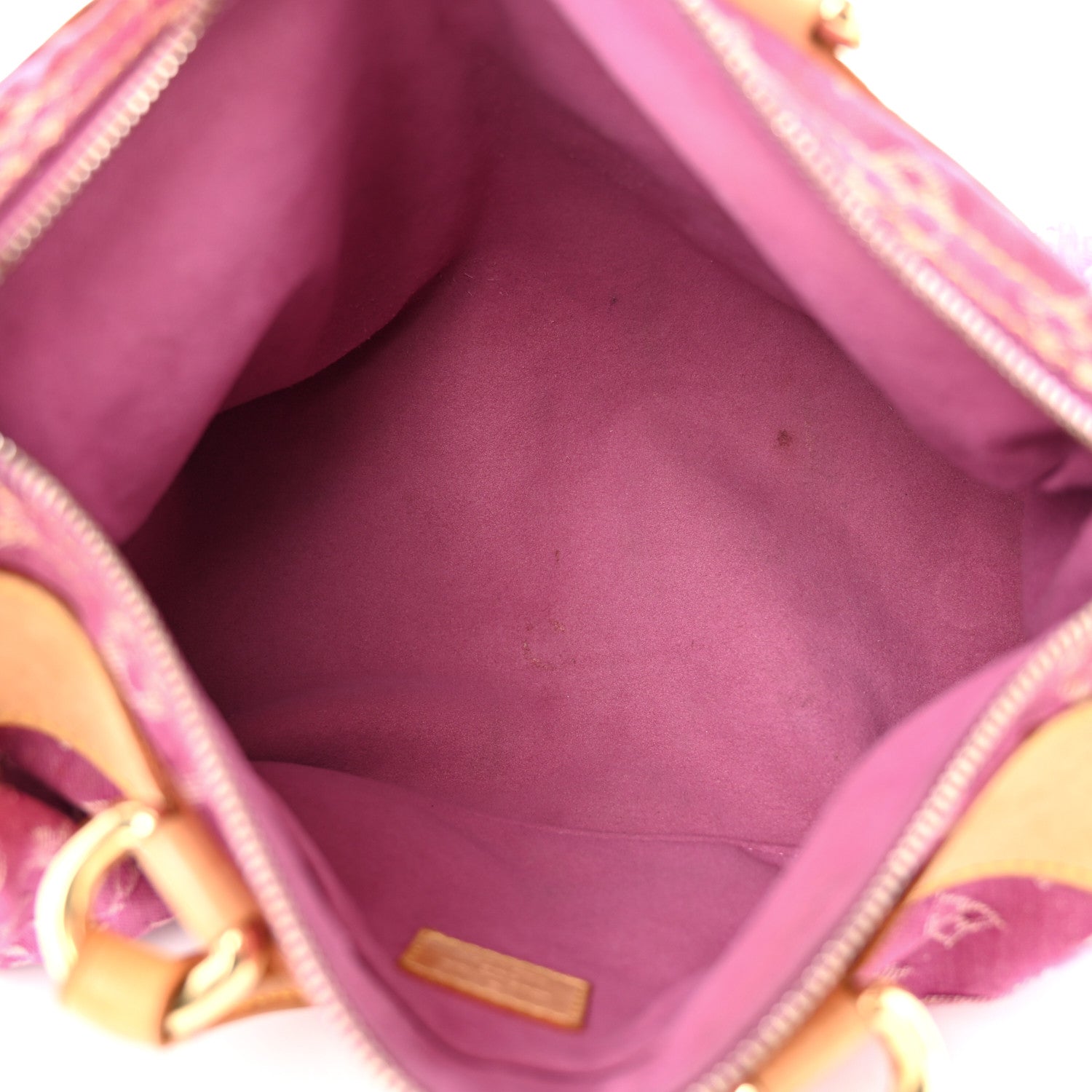 Louis Vuitton Monogram Denim Neo Speedy Fuchsia 5 of 13