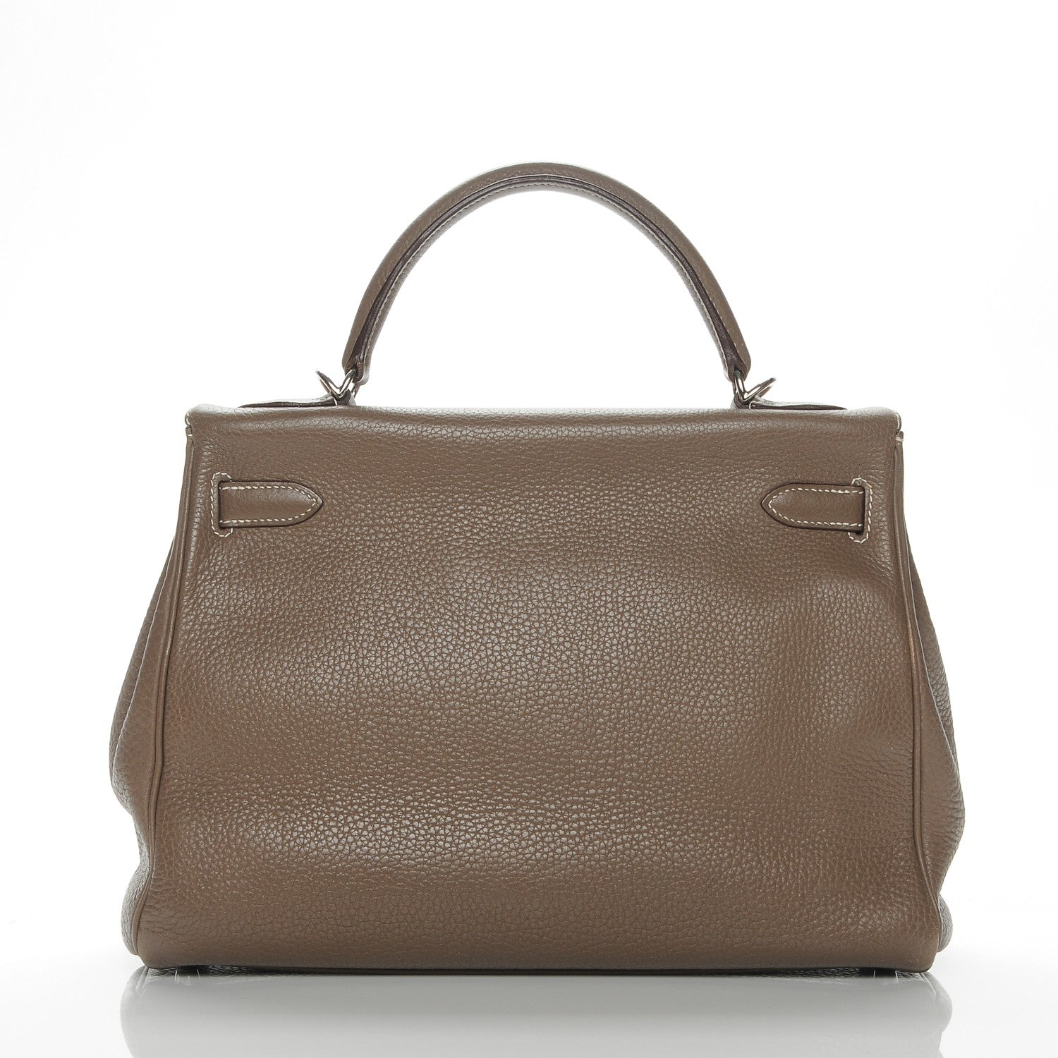 Hermes Togo Kelly Retourne 32 Etoupe 4 of 27