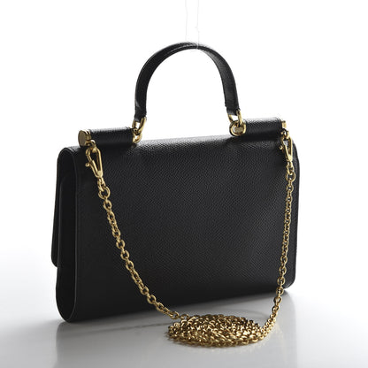 Dolce & Gabbana Dauphine Wallet On Chain Black 2 of 8