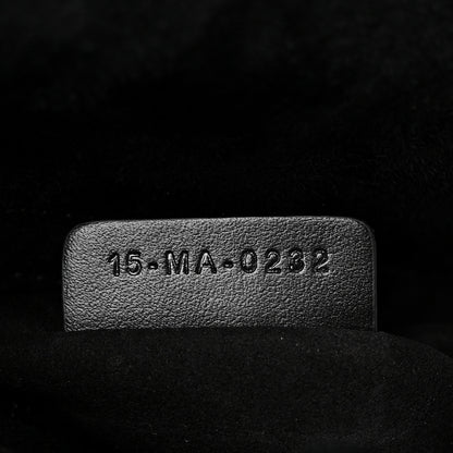 Christian Dior Calfskin Cannage Diamond Cannage Medium Lady Dior Black 7 of 11