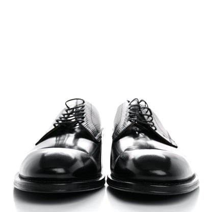 Louis Vuitton Epi Calfskin Mens Kensington Derby Lace Up Shoes 7.5 Black 3 of 9