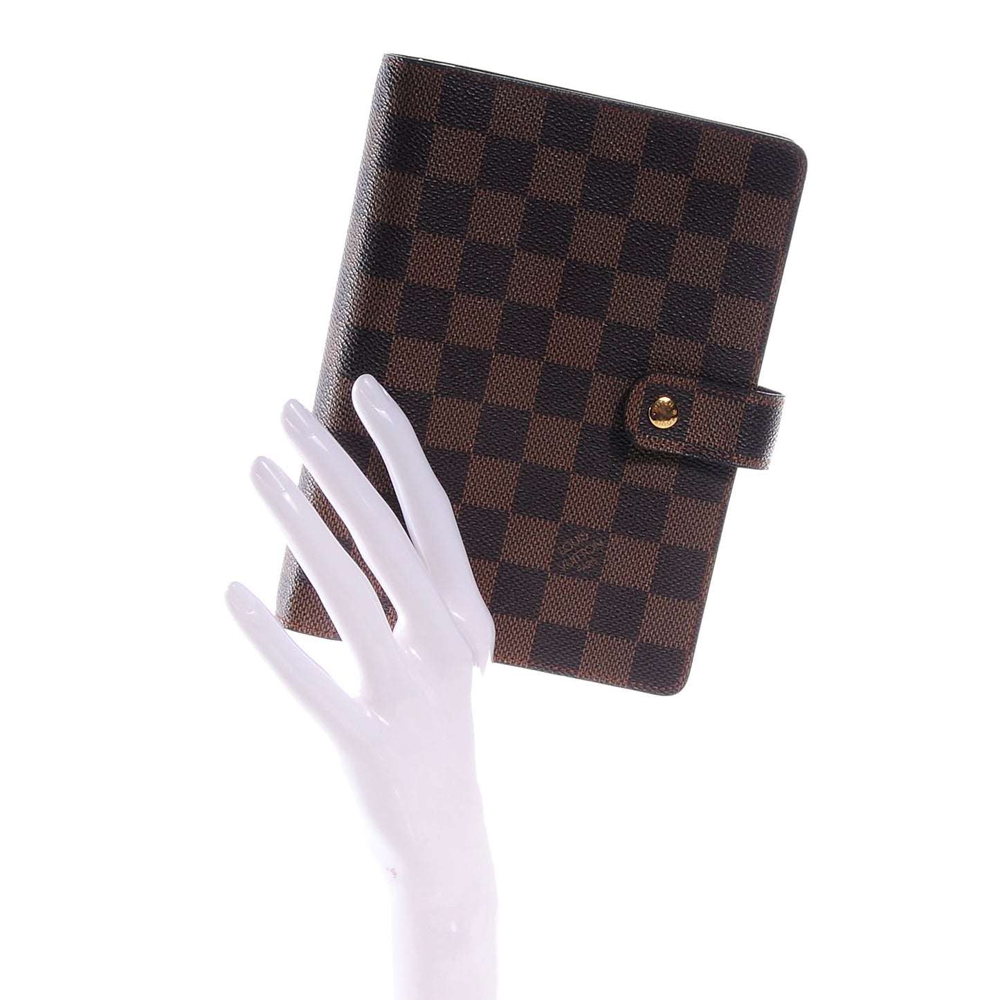 Damier Ebene Medium Ring Agenda