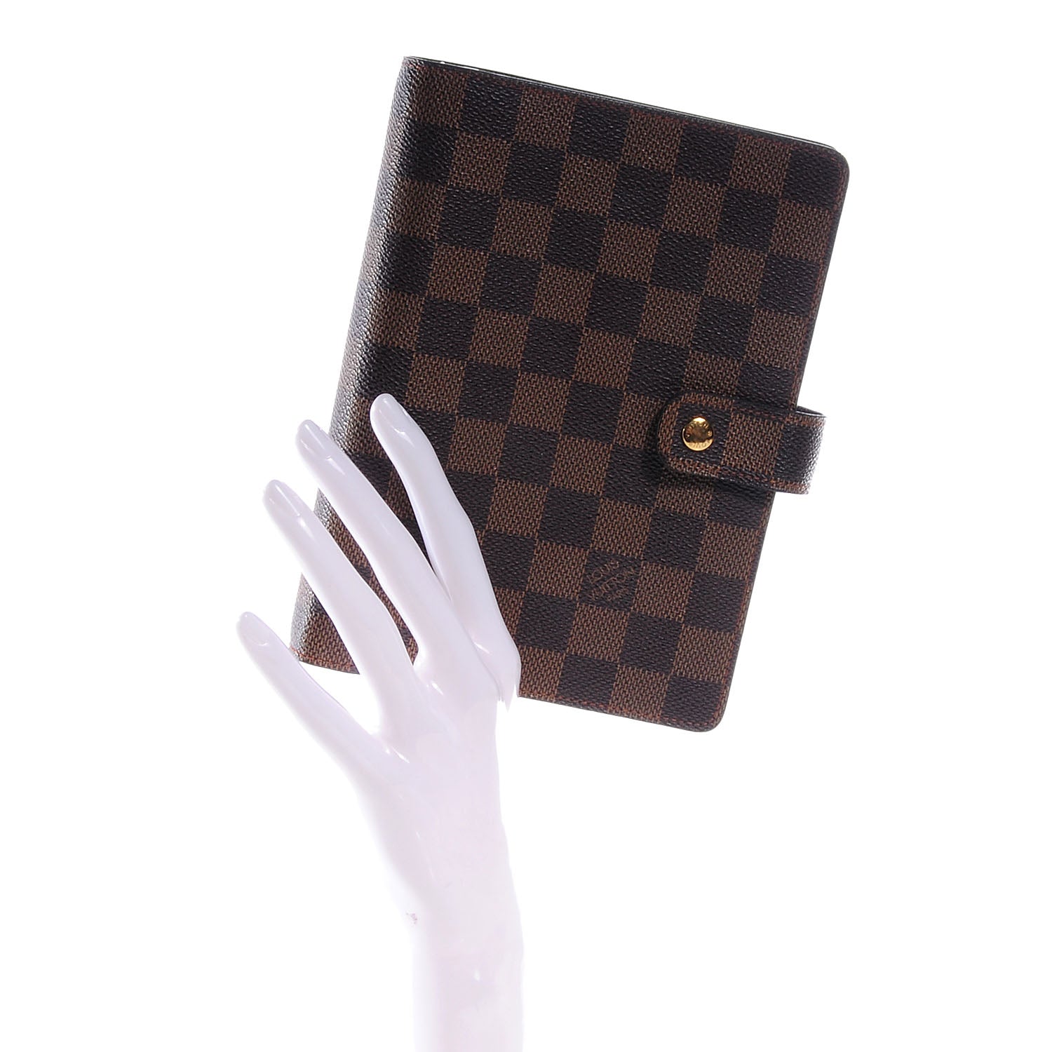 Louis Vuitton Damier Ebene Medium Ring Agenda 2 of 7