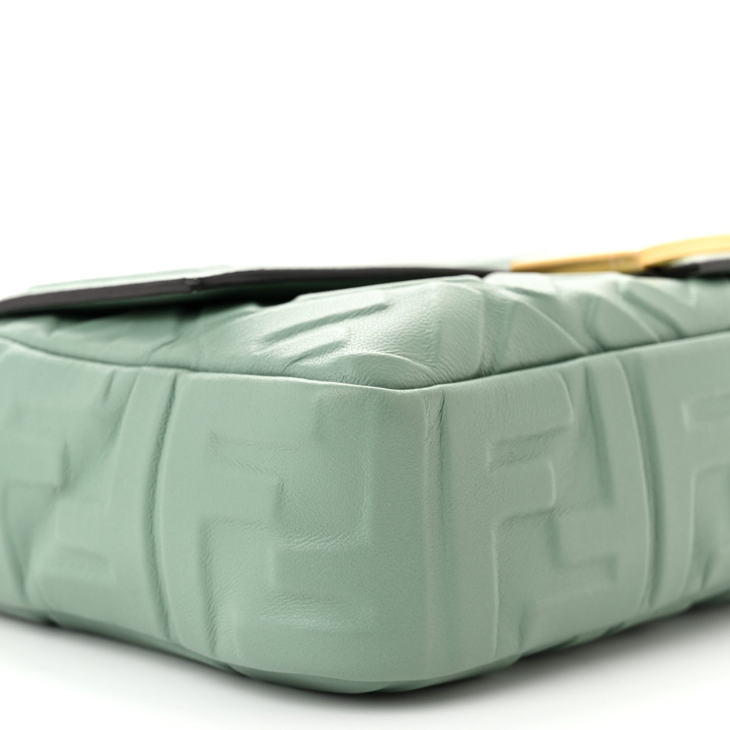 Nappa FF 1974 Embossed Baguette Menta