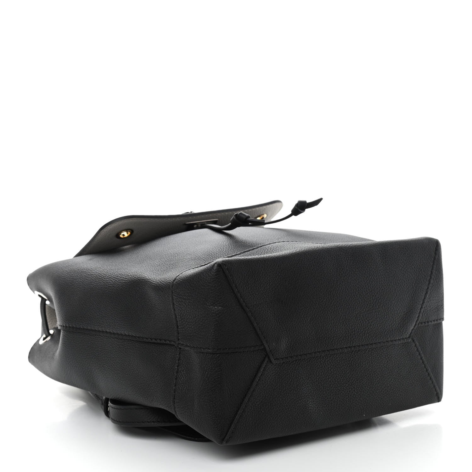 Louis Vuitton Calfskin Mechanical Flowers Lockme Backpack Black White 3 of 10