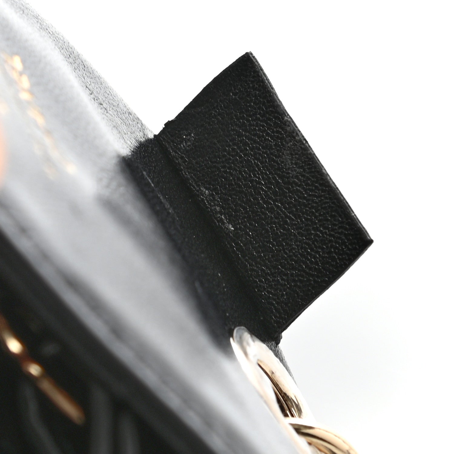 Chanel Lambskin Quilted Round Luggage Tag Black 4 of 4