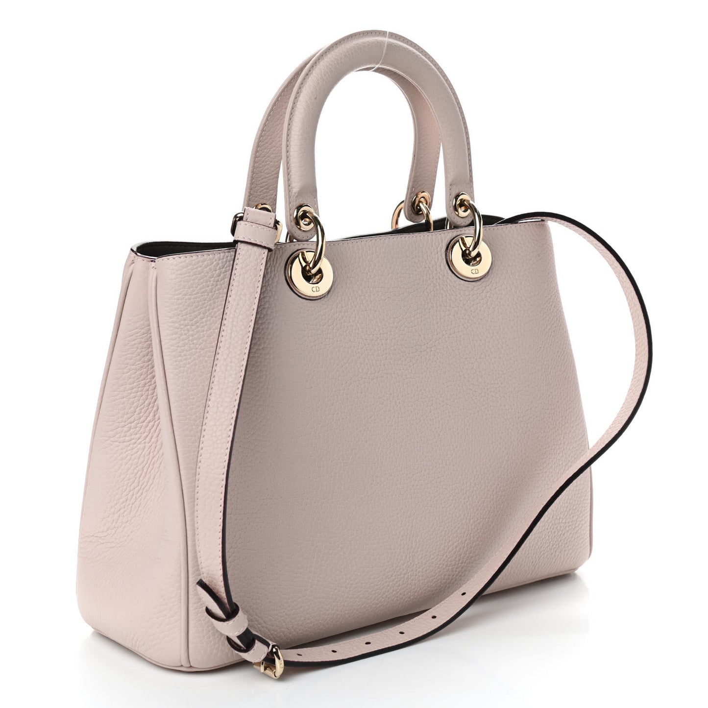Bullcalf Medium Diorissimo Tote Rose Poudre