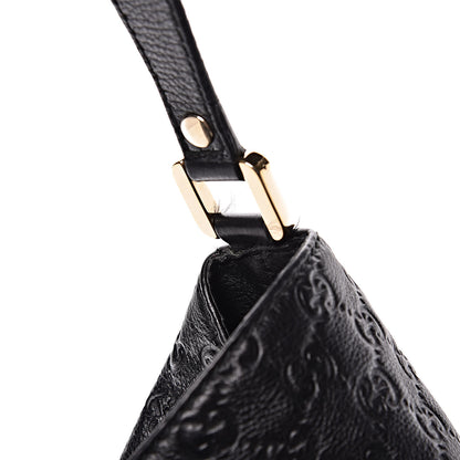 Gucci Guccissima Large New Ladies Web Hobo Black 10 of 12