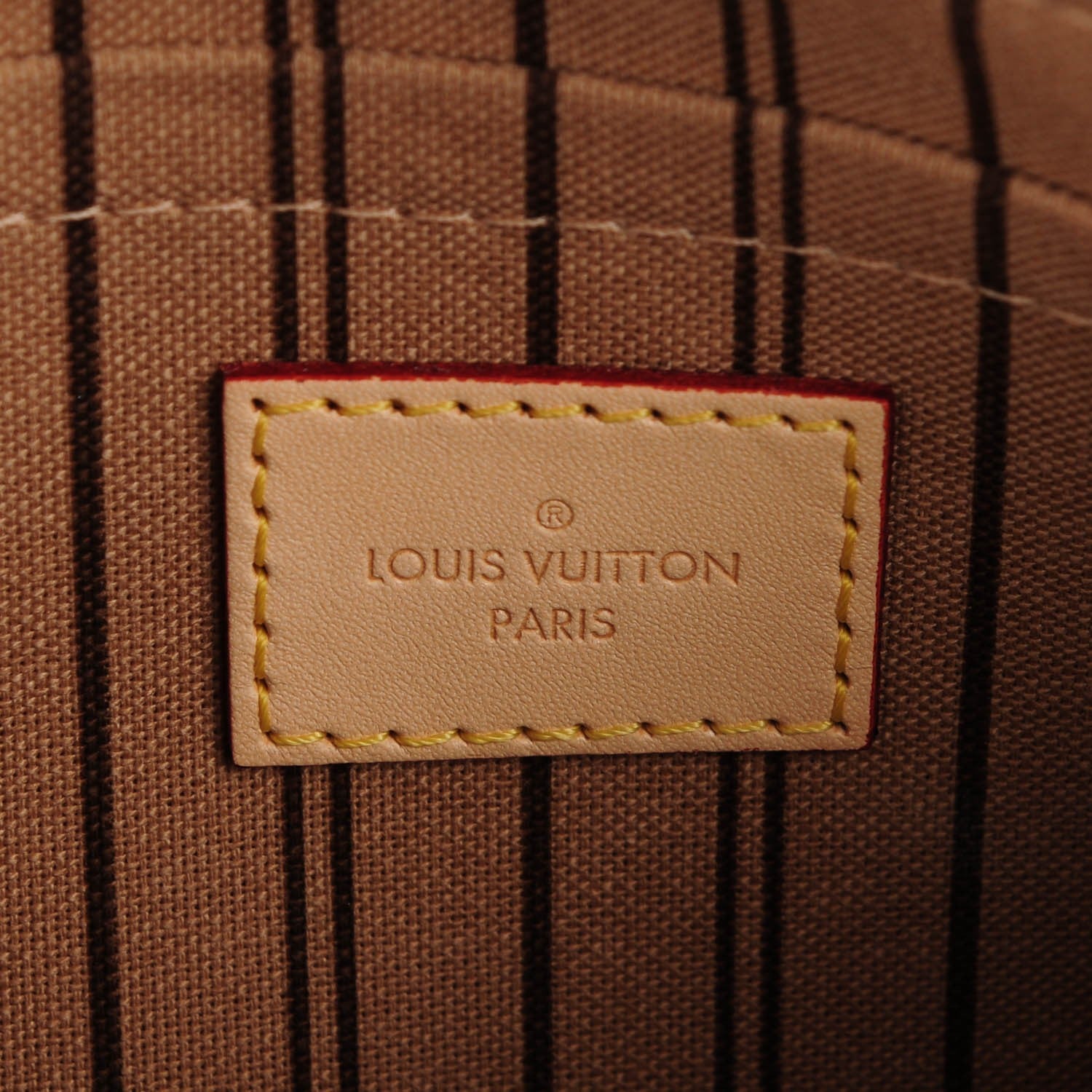 Louis Vuitton Monogram Neverfull MM GM Pochette 6 of 7