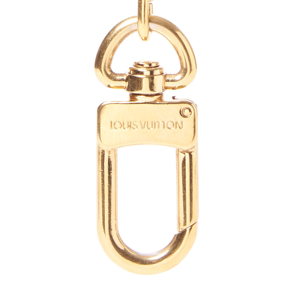 Louis Vuitton Pochette Extender Key Ring Gold 3 of 4