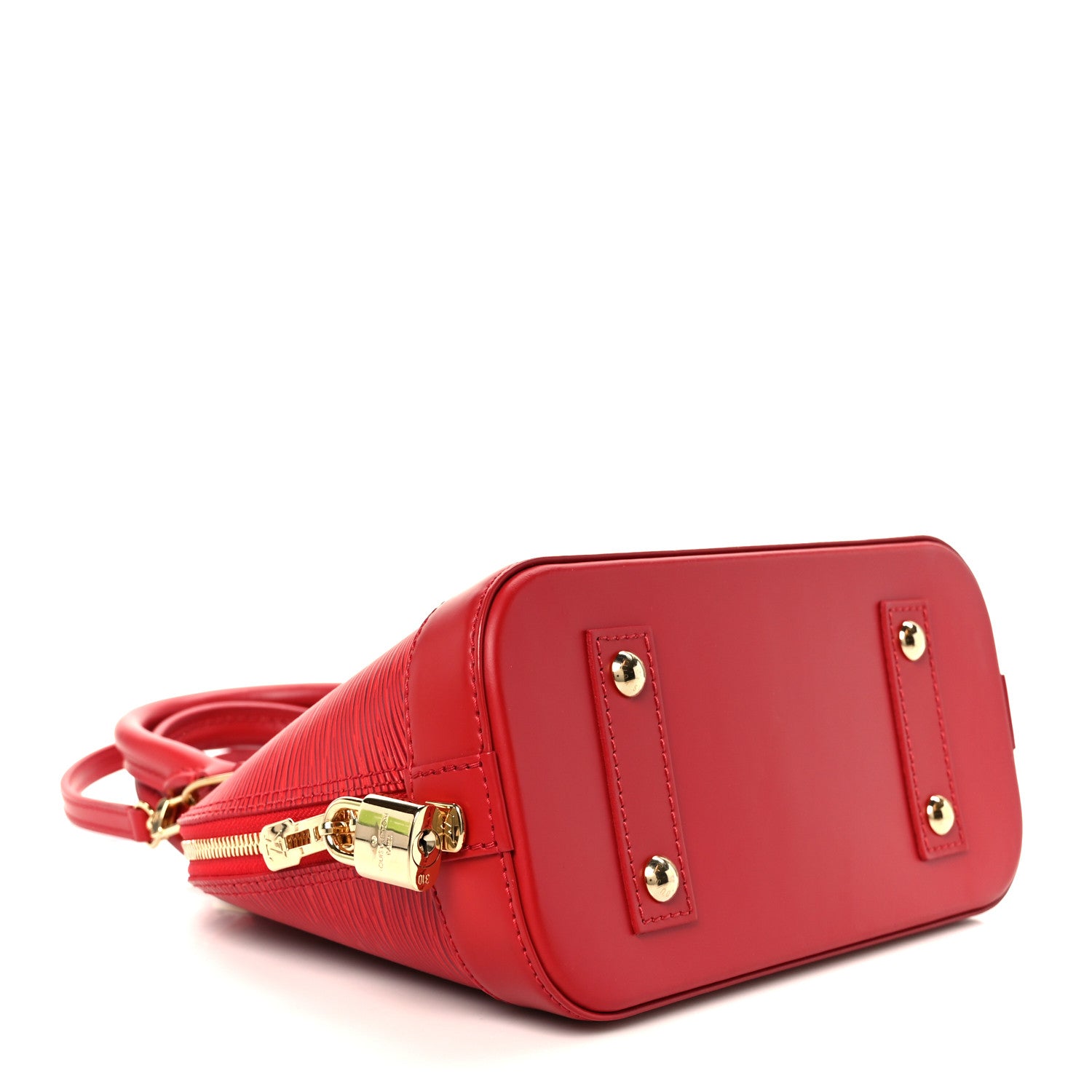 Louis Vuitton Epi Alma BB Castillan Red 4 of 13