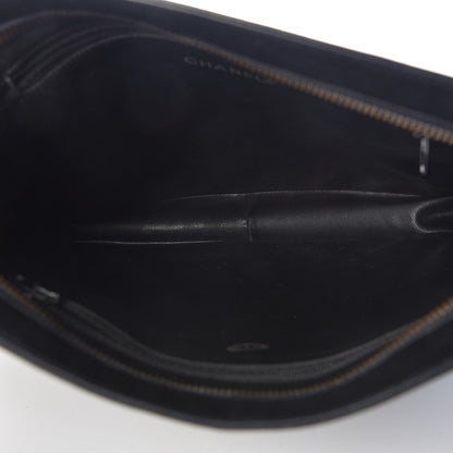 Chanel Lambskin Quilted Clutch Black 5 of 10