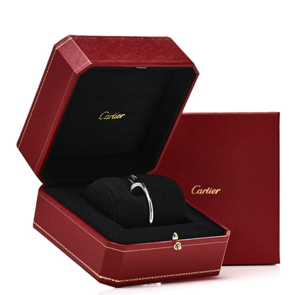 Cartier 18K White Gold Diamond Juste Un Clou Bracelet 16 5 of 5