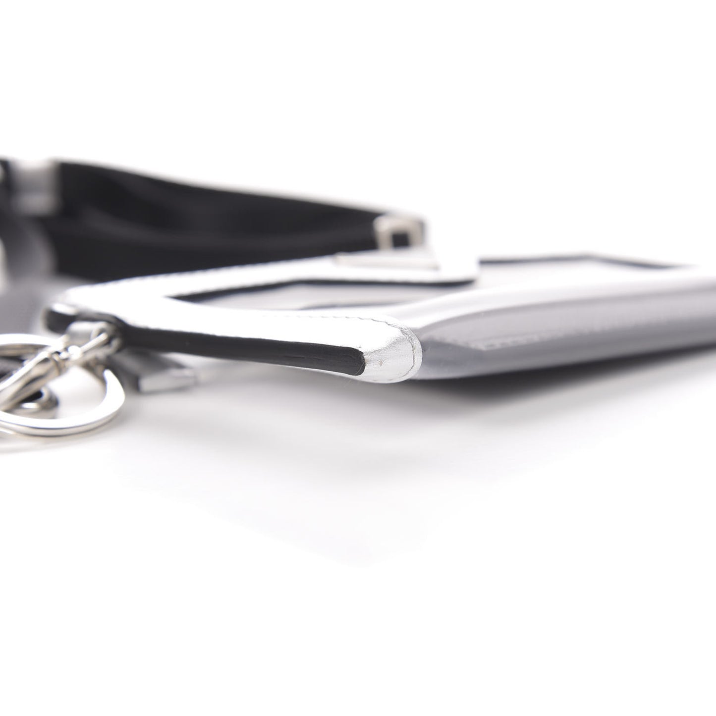 Vernice Plexiglass Card Holder Argento