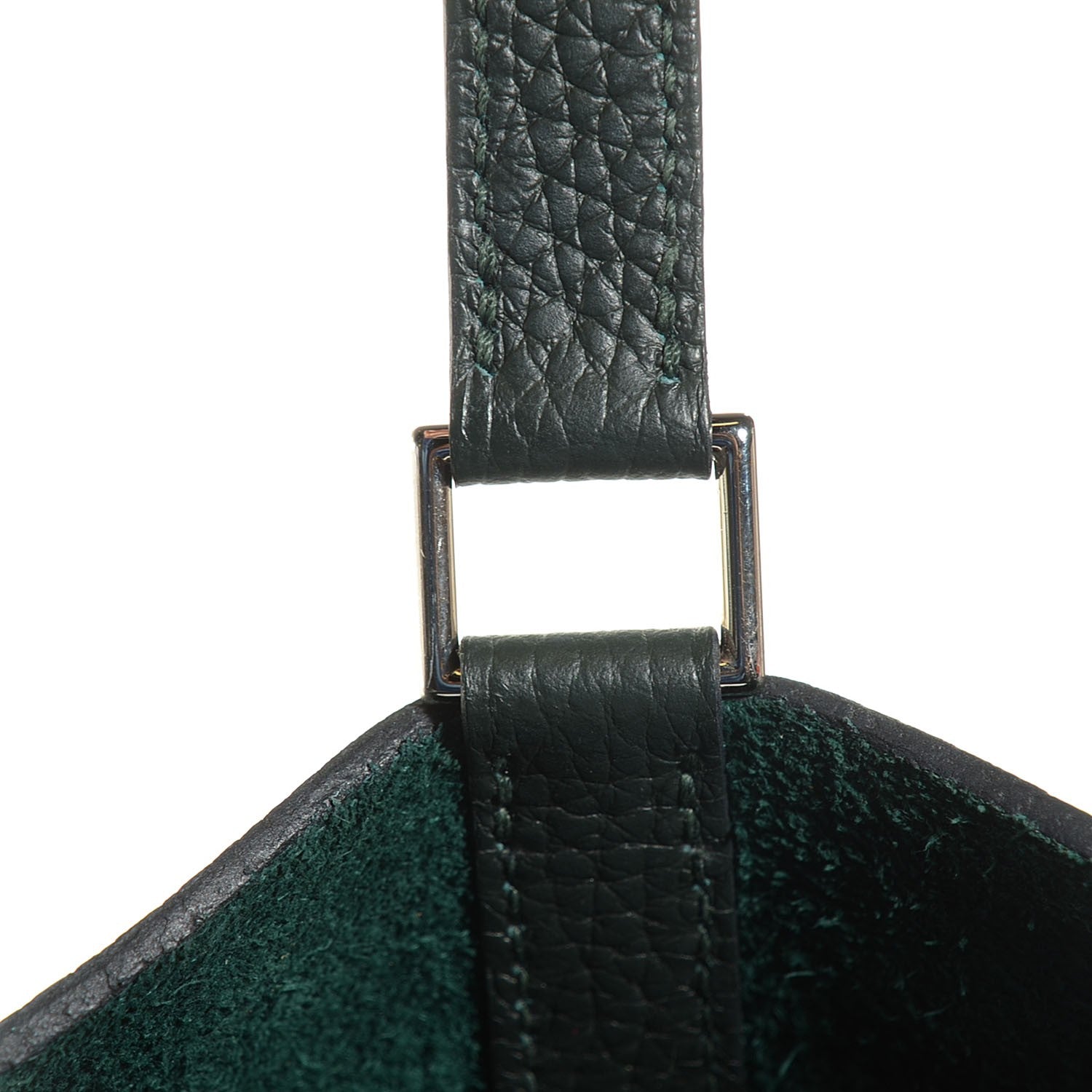 Hermes Taurillon Clemence Picotin Lock 18 Vert Fonce 28 of 30