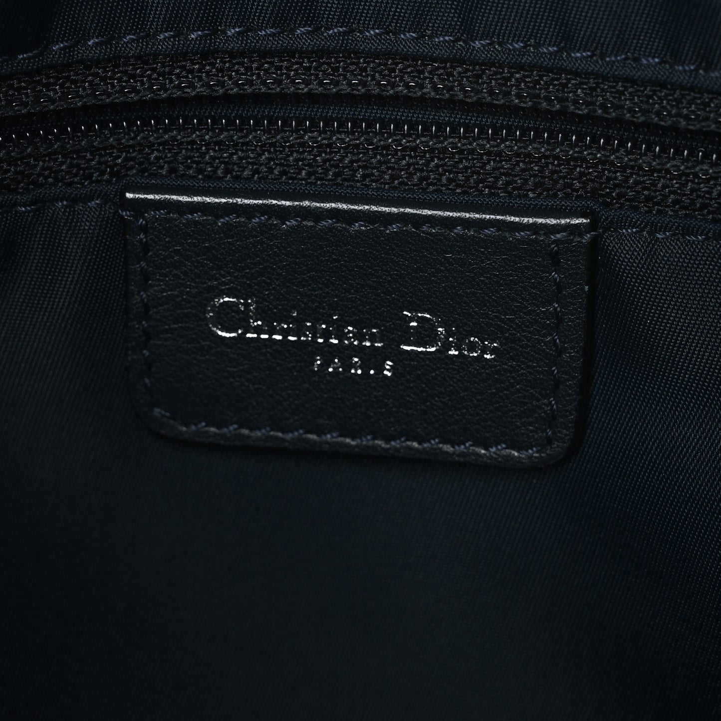 Canvas Diorissimo Large Messenger Bag Blue