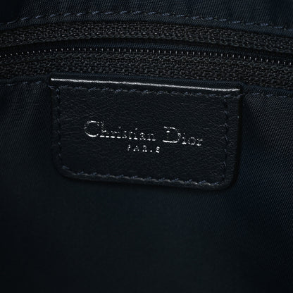 Christian Dior Canvas Diorissimo Large Messenger Bag Blue 5 of 8